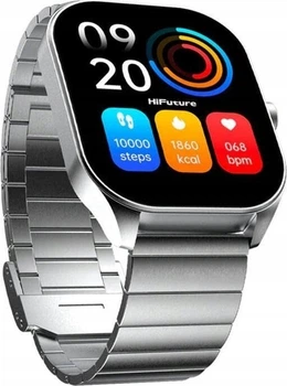 Смарт-годинник HiFuture FutureFit Apex Silver