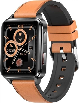 Смарт-годинник Kumi KU5 Pro Black/Brown