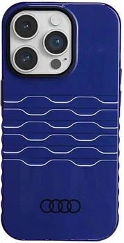 Etui Audi IML MagSafe do Apple iPhone 14 Pro Navy Blue (AU-IMLMIP14P-A6/D3-BE)