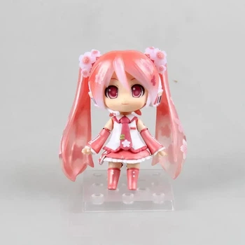 Аниме фигурка нендороид Vocaloid Вокалоид Miku Hatsune Хацунэ Мику 500, подвижная, 10 см (VOC 0048)