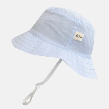Панама хлопковая детская на завязках Babydream 19panBDsoz 48 см Голубая (ROZ6400149161)