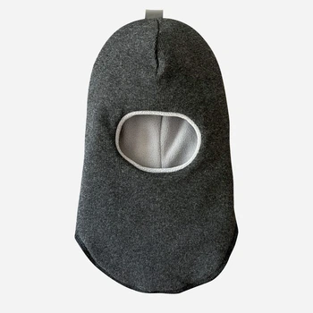 Зимняя шапка-шлем Babydream классик clas3bal14d 48 Графит Серая (ROZ6400158821)