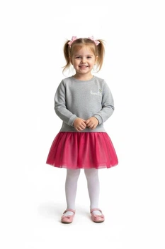 Платье Peppa Pig 4/6 года 110-116 см Серое