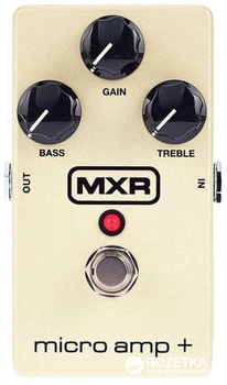 Педаль эффектов Dunlop M233 MXR Micro AMP+ Standard