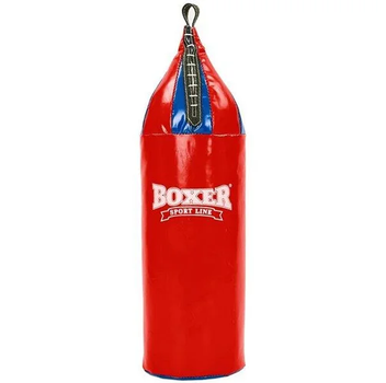 Груша боксерська BOXER Великий шолом-0,95 ПВХ червона