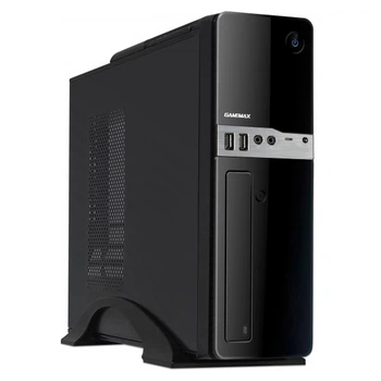 Корпус компьютерный с БП GameMax ST-607 Micro-ATX SFX 300W сталь Black