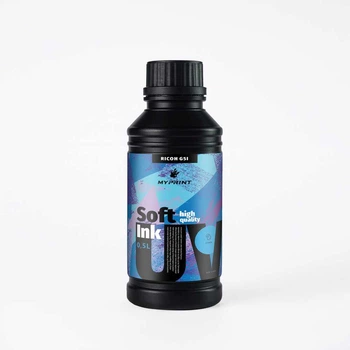 Чернила для УФ печати My Print UV LED soft для Ricoh G5I (0,5 л) cyan (11230)