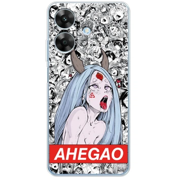 Силиконовый чехол BoxFace Realme Note 60x Ahegao (66123-up2479)