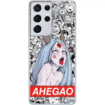 Силіконовий чохол BoxFace Samsung G998 Galaxy S21 Ultra Ahegao (41719-up2479)