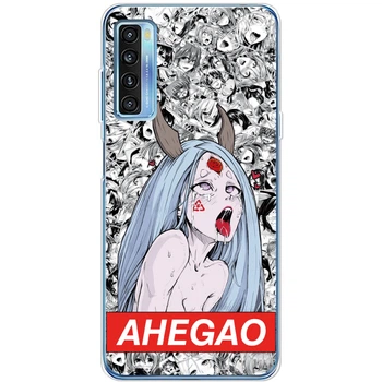 Силиконовый чехол BoxFace TCL 20L Plus Ahegao (56080-up2479)