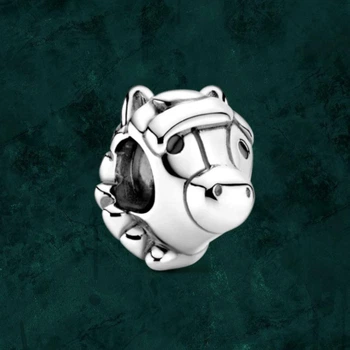 Срібна намистина шарм "Кінь" Pandora (Пандора) 799074C01