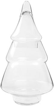 Контейнер HOMLA Ялинка Tinsel скляний S 26 x 16 см (5902869950357)