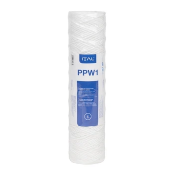 Картридж из полипропиленовой нити ITAL PPW 2,5"x10" 1 мкм (PPW1IT)