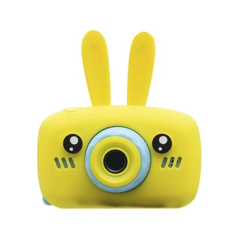 Детская цифровая фотокамера Baby Photo Camera Rabbit X-500 с автофокусом силиконовый чехол
