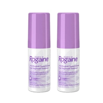 Раствор миноксидила для роста волос Women's Rogaine 2% Minoxidil для женщин 2 флакона
