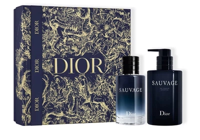 Парфюмированный набор Christian Dior Sauvage Giftset (туалетная вода 100 мл и гель для душа 250 мл)