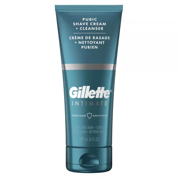 Крем-гель для бритья и очищения интимных зон Gillette Intimate 177 мл