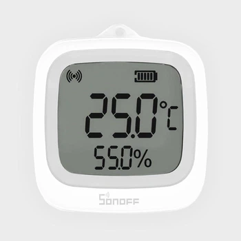 Датчик температури та вологості з дисплеєм Zigbee Sonoff SNZB-02WD