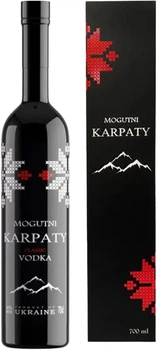 Горілка Mogutni Karpaty Класична 0.7 л 40% у подарунковій упаковці (4820189750413)