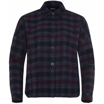 Рубашка Jack Wolfskin Baja Flannel Shirt W L Темно-синий (1109-4064886563895)