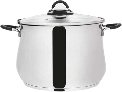 Каструля Orion Dalie з кришкою з нержавіючої сталі 10.6 л (8592381165741)