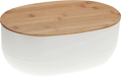 Chlebnik Kela Namur Biały 37.5 x 23 x 14 cm (12060)