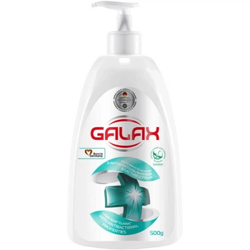 Жидкое мыло Galax Классическое С антибактериальными свойствами 500 г (4823128002420)