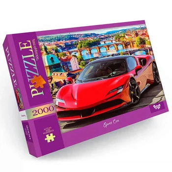 Пазл Danko Toys картон 2000 ел 60x94 см Спортивний автомобіль (556832)