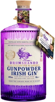 Джин Drumshanbo Gunpowder Irish Gin Italian Fig and Laurel-Bruno Edition 0.7 л 43% (5391530351041)