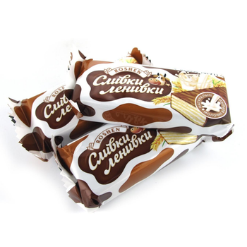Вафлі Roshen Сливки-ленивки