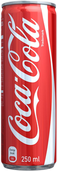 Напій газований Coca-Cola з/б 0,25л х 12шт