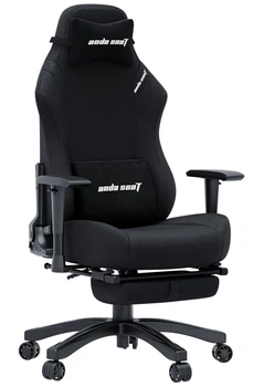 Игровое кресло Anda Seat Luna Pro Black Fabric Size L (AD18T-44-B-F)