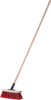 Szczotka ulicówka Kadax Treia 30 cm Czerwona K8993 (5903699483497)