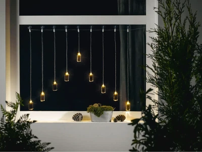 LIVARNO home LED-занавеска для окна или балкона