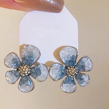 Сережки гвоздики "Heavenly Flower", срібло