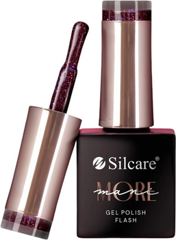 Lakier hybrydowy Silcare ManiMore Flash Midnight Stardust 10 g (5902560569728)