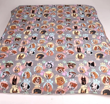 Простынь без резинки Бязь Happy Dogs 150*220 см