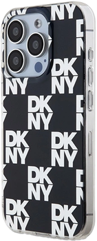 Etui DKNY IML Checkered Mono Pattern do Apple iPhone 15 Pro Max Black (3666339268268)