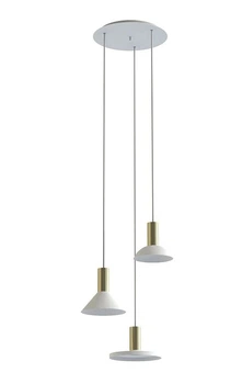 Светильник подвесной Nowodvorski Hermanos III White/Solid Brass (8031)