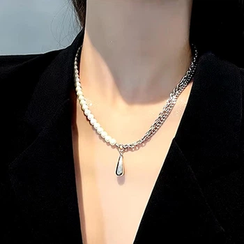 Цепочка с подвеской Анна Ясеницька "Shine", серебристый, 46 см