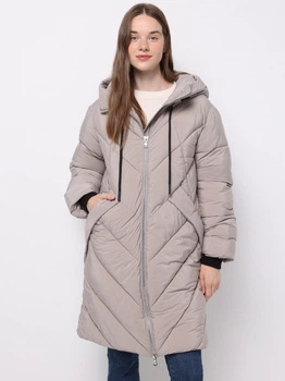 Куртка зимова довга жіноча Colin's CL1076407BEI M Beige (8684112817958)