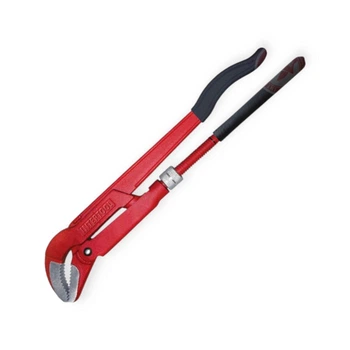 Ключ трубний важільний (газовий) 45° 2" (до 50 мм) довжина 540 мм CrV INTERTOOL