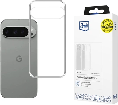 Etui plecki 3MK Clear Case do Google Pixel 10/ 10 Pro Clear (5903108645874)