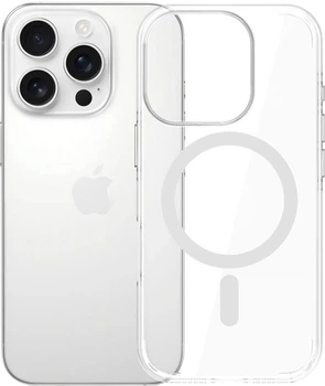 Etui plecki 3MK EverClear MagCase do Apple iPhone 16 Pro Max Clear (5903108657228)