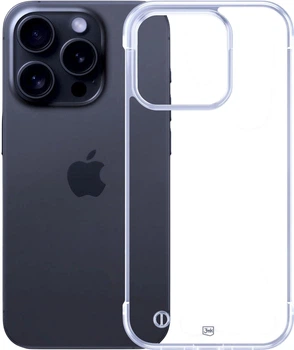 Etui plecki 3MK Just20g Clear Case do Apple iPhone 16 Pro Max Clear (5903108609500)