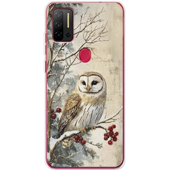 Силиконовый чехол BoxFace Ulefone Note 11P Christmas Owl (59772-up2645)