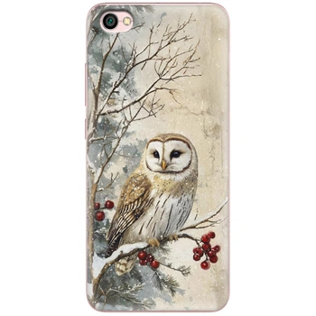 Силиконовый чехол BoxFace Xiaomi Redmi Note 5A Christmas Owl (32008-up2645)