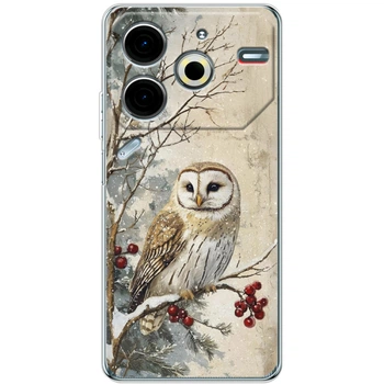 Силіконовий чохол BoxFace Tecno POVA 6 Neo Christmas Owl (61670-up2645)