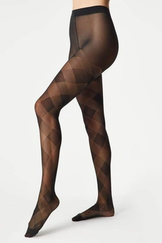 Колготки, 40 den Giulia 3(M) Черный (112342)