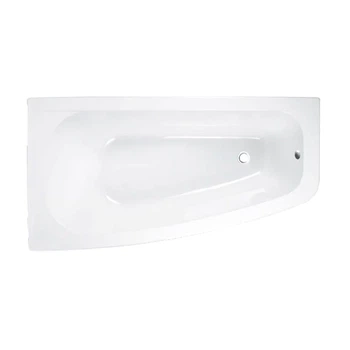 Ванна акрилова Besco Luna 150х80, ліва (соло), без ніг (WAL 150 NL)
